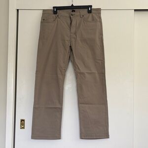 Prana Slim Fit Khaki Pants
